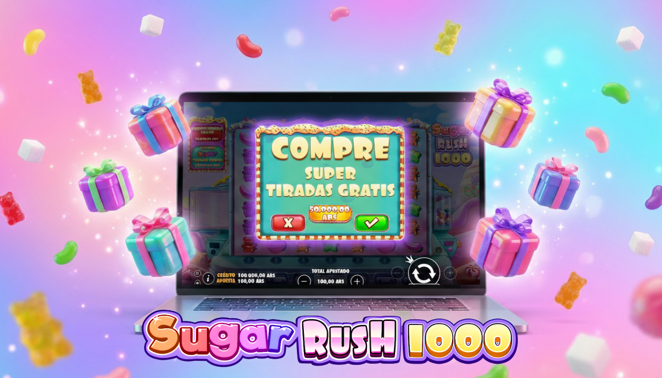 Sugar Rush en Argentina es una popular tragamonedas de Pragmatic Play con bonificaciones y alta volatilidad