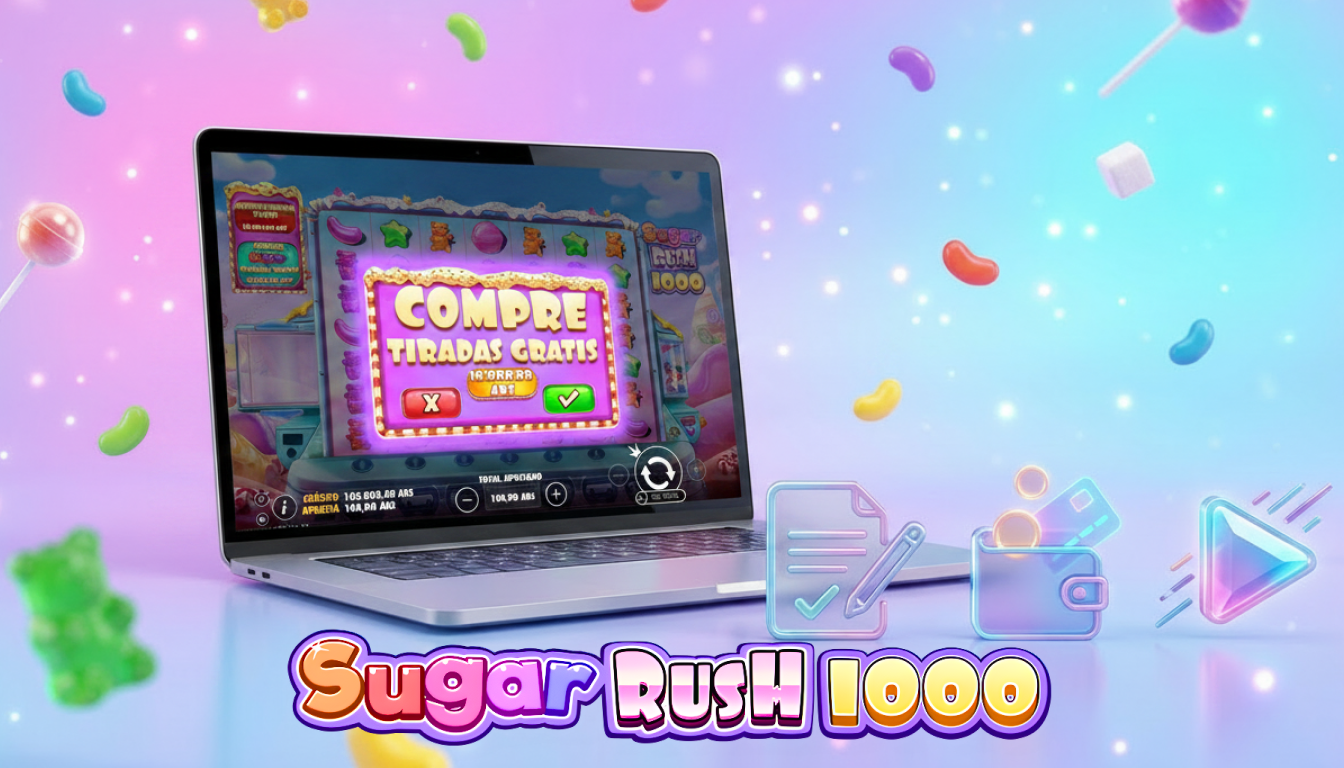 El bono de Sugar Rush se activa tras registrarse, realizar un depósito y verificar la cuenta