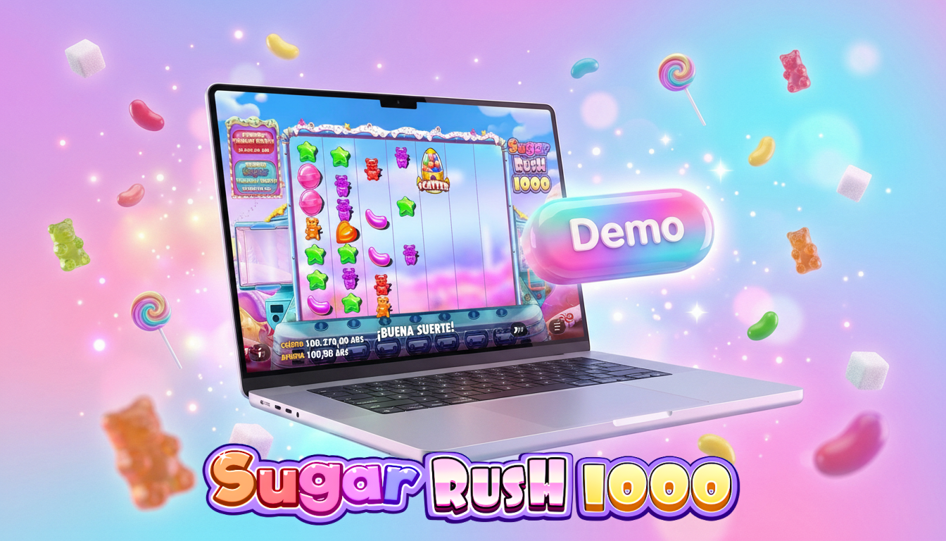 La demo de Sugar Rush te permite jugar gratis y sin necesidad de registrarte, mientras te familiarizas con la mecánica del juego
