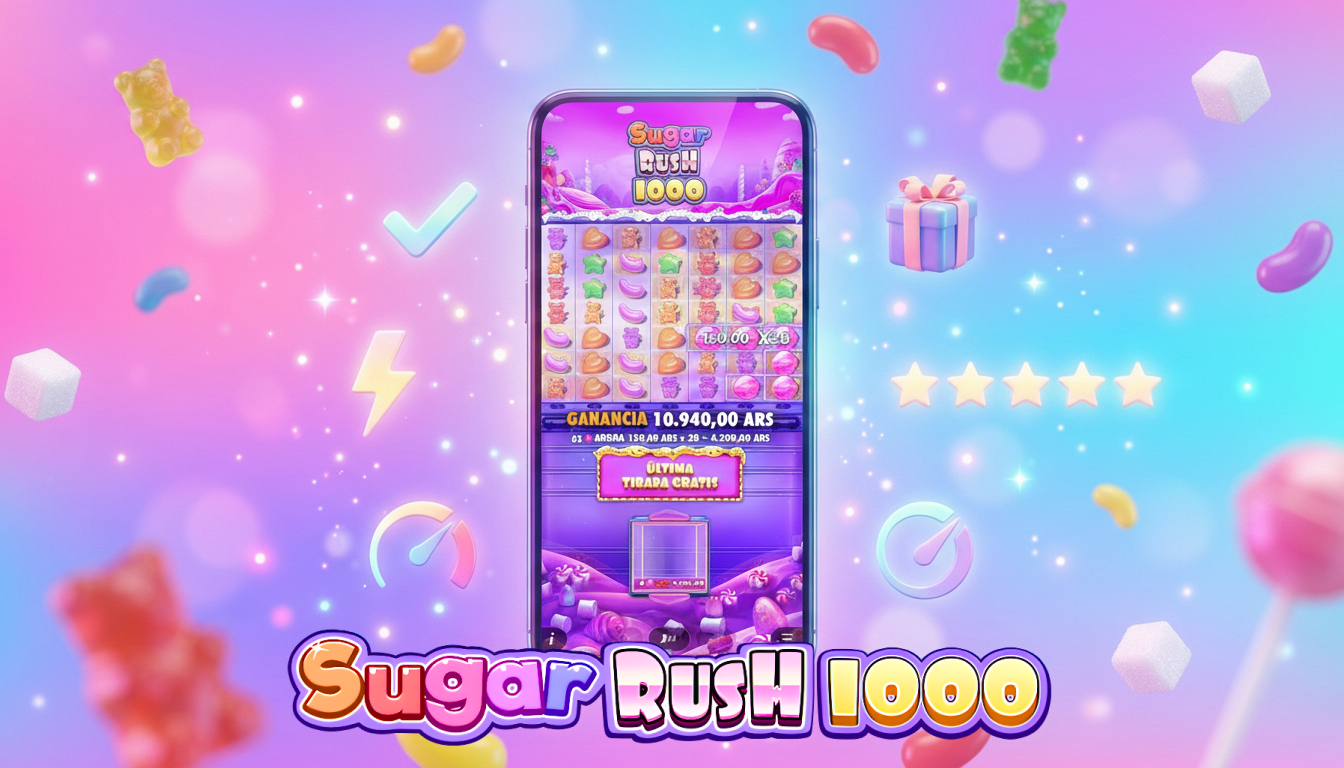 La versión móvil de Sugar Rush es práctica, se carga rápidamente, ahorra recursos y está disponible en cualquier momento